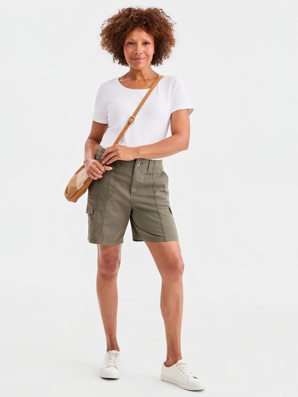 Style & Co. Olive Green Utility Cargo Shorts
